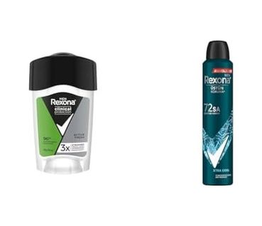 Diğer 128808843 Men Clinical Protection Stick Deodorant Fresh 45 Ml & Rexona Men Erkek Sprey Deodorant Xtra 72 Saat Kesintisiz Üstün Koruma 200 Ml