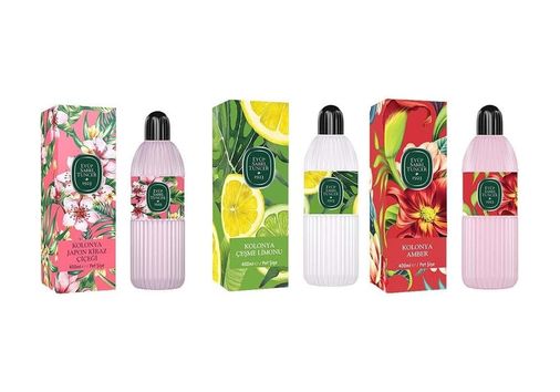 Diğer 128830749 Kolonya Kiraz Çiçeği, Çeşme Limonu Ve Pet Şişe 400 Ml