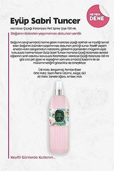 Diğer 128830973 Manolya Çiçeği Kolonyası Silindir Pet Sprey Şişe 150 Ml