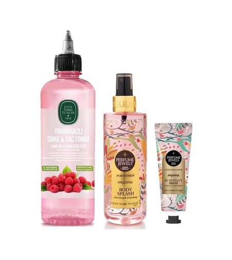 Diğer 128830992 Frambuazlı Sirke & Saç Toniği 500 Ml, El Kremi Ve Vücut Spreyi