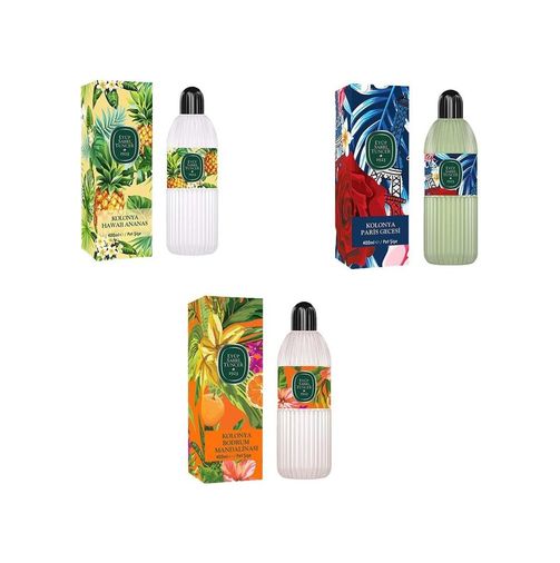 Diğer 128831033 Kolonya Bodrum Mandalinası, Hawaii Ananas Ve Paris Gecesi