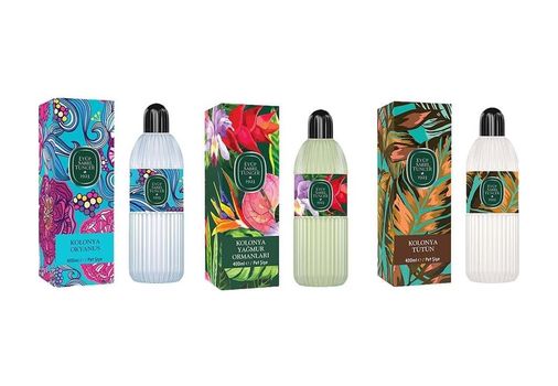 Diğer 128831109 Kolonya Okyanus, Yağmur Ormanları Ve Tütün Pet Şişe 400 Ml