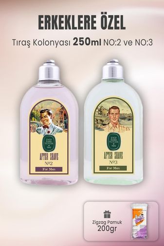 Diğer 128831164 Tıraş Kolonyası No:2, No:3 Ve Zigzag Pamuk 200 Gr