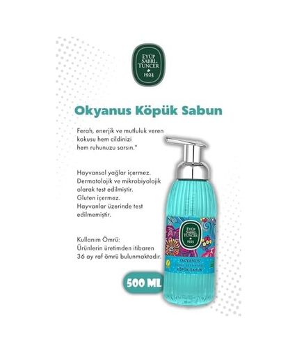 Diğer 128831423 500 Ml Okyanus Köpük Sabun X4 Ve Rosıe