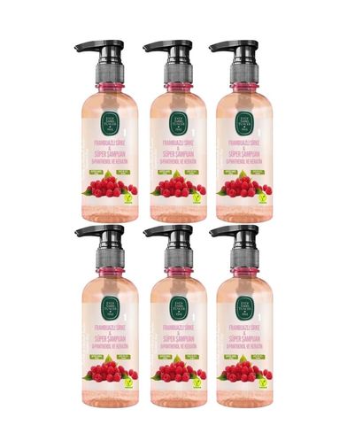 Diğer 128831597 Frambuazlı Sirke Süper Şampuan Seyahat Boy 100 Ml X6