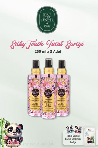 Diğer 128832574 3 Adet Pj Body Splash Silky 250 Ml Ve Rosıe Doğal Pamuk