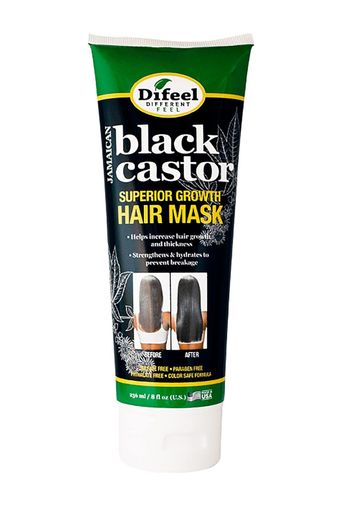 Diğer 128833463 Difeel Jamaican Castor Yavaş Uzayan Saçlara Özel Saç Maskesi 236Ml