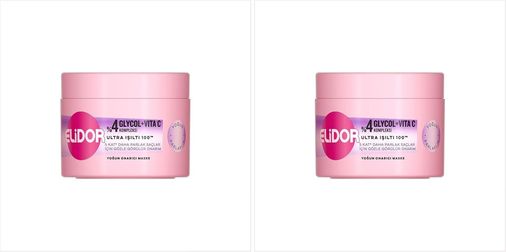 Diğer 128833533 Elidor Ultra Işıltı 100 Yoğun Onarıcı Maske 220 Ml 2 Paketi