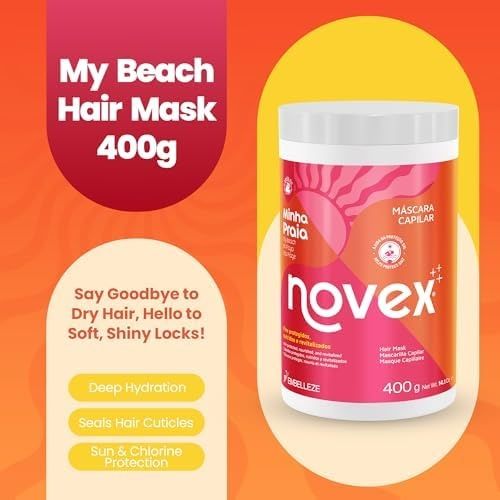 Diğer 128833536 Novex My Beach - Hindistan Cevizi Özlü Nemlendirici Saç Maskesi 400G