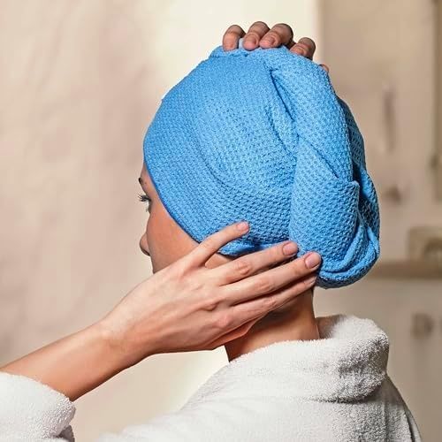 Diğer 128833999 Mikrofiber Saç Bonesi - Mavi 01-10G