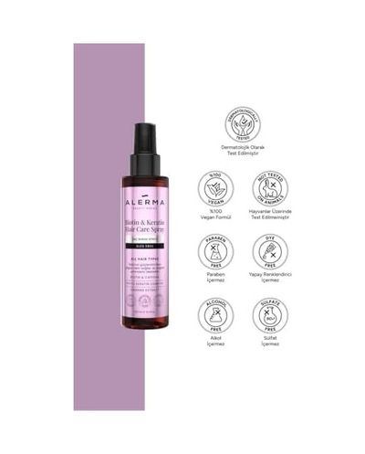 Diğer 128841808 Biotin & Keratin Dökülme Karşıtı Saç Bakım Spreyi, 150 Ml 01-10G