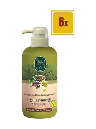 Diğer 128841826 Doğal Zeytinyağlı Şampuan 600 Ml X 6 Adet