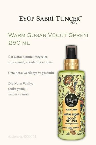 Diğer 128841933 Warm Sugar Vücut Spreyi, Zeytinyağlı Şampuan, The Adventure Krem, Frambuaz Tonik Ve Rosie