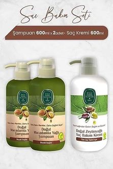 Diğer 128842141 Macadamia Yağlı Şampuan 600 Ml X 2 Adet Ve Saç Kremi