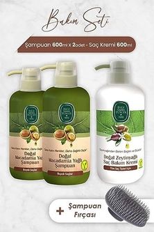 Diğer 128842153 Macadamia Şampuan 600 Ml X 2 Adet, Saç Kremi Ve Şampuan Fırçası