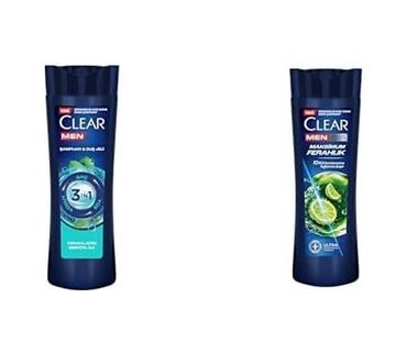 Diğer 128842193 Clear Men 3 İn 1 Şampuan & Duş Jeli Ferahlatıcı Mentol Etkisi Saç Yüz Vücut İçin 350 Ml Ve Clear Men Kepeğe Karşı Etkili Şampuan Maksimum Ferahlık 350 Ml