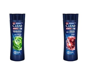 Diğer 128842682 Clear Men Kepeğe Karşı Etkili Şampuan Günlük Arınma Ve Ferahlık 350 Ml Ve Clear Men Kepeğe Karşı Etkili Şampuan Hızlı Stil 2'si 1 Arada Kolay Şekil Alan Saçlar 350 Ml Mavi