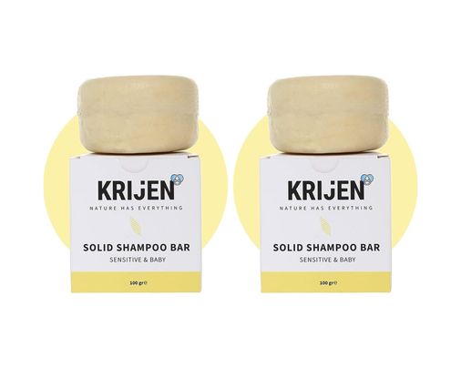 Diğer 128842954 Krijen Hassas Cilt & Bebek Katı Şampuanı 100Gr 2 Paketi