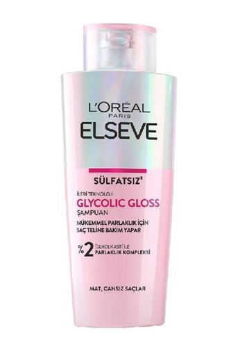 Diğer 128843433 Elseve Glycolic Gloss Mükemmel Parlaklık İçin Bakım Yapan Şampuan 200 Ml