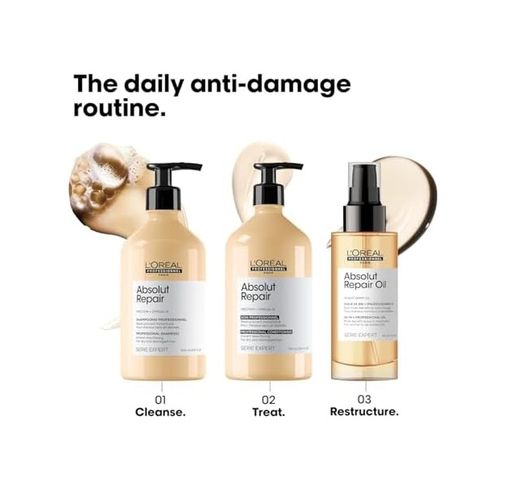 Diğer 128843441 L'oréal Professionnel Paris Serie Expert Absolut Repair Yıpranmış Saçlar Için Onarıcı Şampuan 500Ml