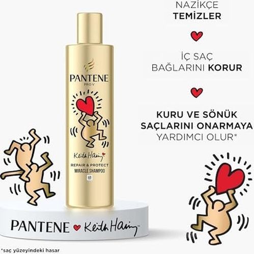 Diğer 128843680 Pantene Keith Haring Onarıcı & Koruyucu Şampuan 250 Mililitre
