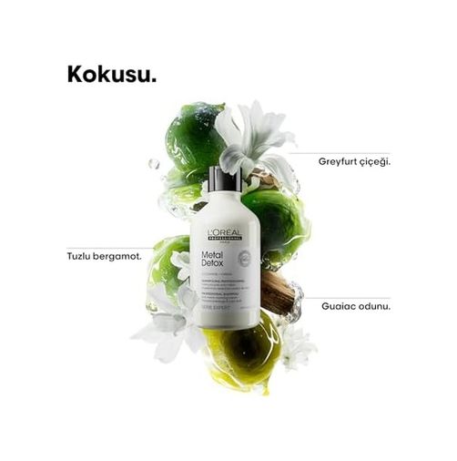 Diğer 128843684 L'oréal Professionnel Paris İşlem Görmüş Ve Yıpranmış Saçlar İçin Metal Karşıtı Arındırıcı Metal Detox Şampuan 300 Ml