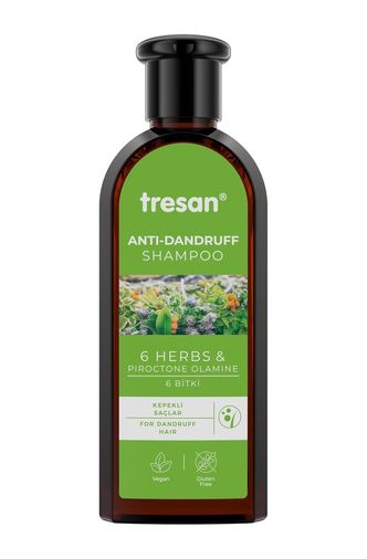 Diğer 128843697 Tresan 6 Bitki Özlü Kepek Karşıtı Bakım Şampuanı 1 X 300 Ml