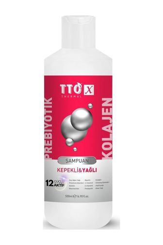 Diğer 128843708 Tto X Kepekli Ve Yağlı Saçlara Özel Şampuan Kolajen Ve Prebiyotik