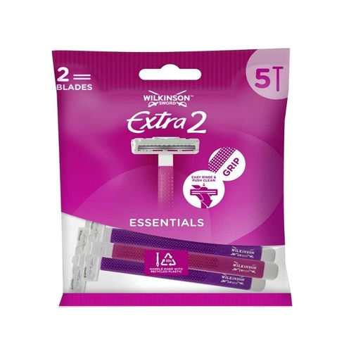 Diğer 128847066 Wilkinson Sword 2 Beauty Tek Kullanımlık Tıraş Makinesi, 5 Adet