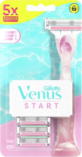 Diğer 128847133 Venus Start Kadın Yedek Tıraş Bıçağı 5'li