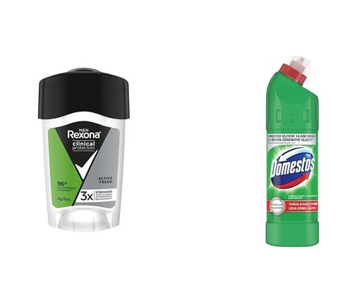 Diğer 128847278 Rexona Men Clinical Protection Stick Deodorant Fresh 45 Ml 1 Domestos Yoğun Kıvamlı Çamaşır Suyu Maksimum Hijyen Dağ Esintisi, 750 Ml 2