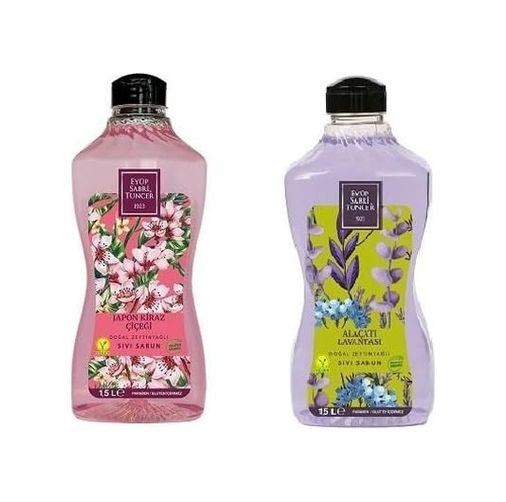Diğer 128847346 Sıvı Sabun Alaçatı Lavantası Ve Kiraz Çiçeği 1500 Ml