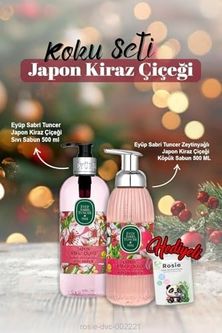 Diğer 128847488 Eyüp Sabri Sıvı Ve Köpük Sabun 500 Ml Kiraz Çiçeği Ve Rosie Pamuk