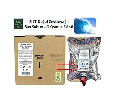 Diğer 128847729 Okyanus Doğal Zeytinyağlı Sıvı Sabun 5 Lt - Bag İn Box