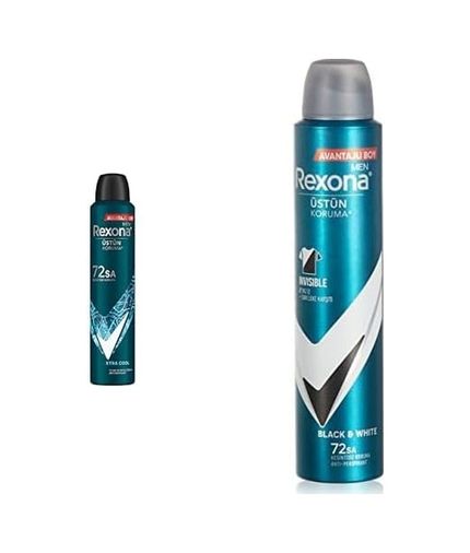 Diğer 128847903 Rexona Men Erkek Sprey Deodorant Xtra 72 Saat Kesintisiz Üstün Koruma 200 Ml Ve Rexona Men Erkek Sprey Deodorant Invisible & 72 Saat Kesintisiz Üstün Koruma 200 Ml