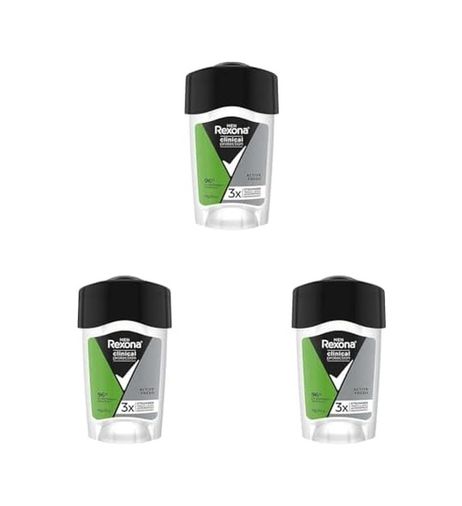 Diğer 128848010 Rexona Clinical Protection Erkek Stick Deodorant Fresh Ter Kokusuna Karşı Koruma 45 Ml 3 Paketi