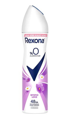 Diğer 128848028 Rexona Kadın Sprey Deodorant Mystic %0 Alüminyum 150 Ml
