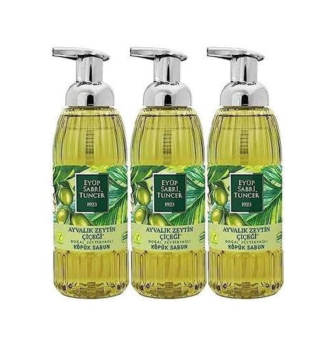 Diğer 128848098 Ayvalık Zeytin Çiçeği Köpük Sabun 500 Ml X 3