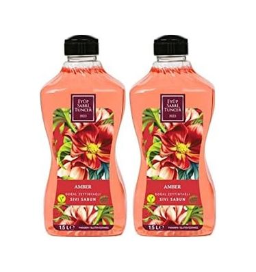 Diğer 128848459 Doğal Zeytinyağlı Sıvı Sabun 1.5 Litre Pet Şişe X 2 Adet