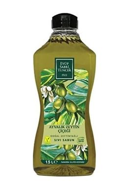 Diğer 128848493 Doğal Zeytinyağlı Sıvı Sabun Ayvalık Zeytin Çiçeği 1500 Ml Pet Şişe