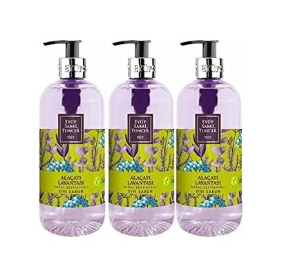 Diğer 128848510 Düvenci Toptan Alaçatı Lavantası Sıvı Sabun Seti 500 Ml 3' Lü Paket