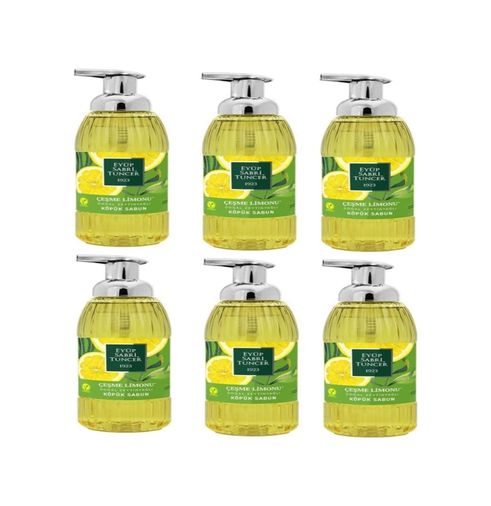 Diğer 128848546 Zeytinyağlı Çeşme Limonu Köpük Sabun 500 Ml X 6