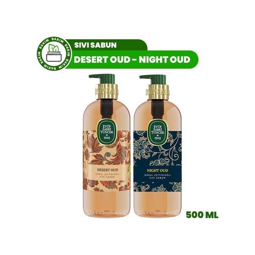 Diğer 128848580 Night Oud Ve Desert Oud Doğal Zeytinyağlı Sıvı Sabun 500 Ml
