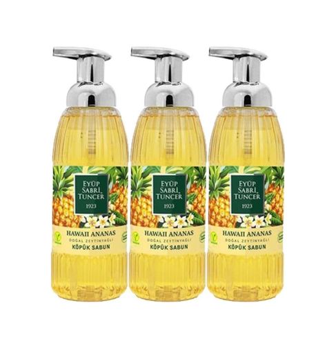 Diğer 128848602 Hawaii Ananas Köpük Sabun 500 Ml X3