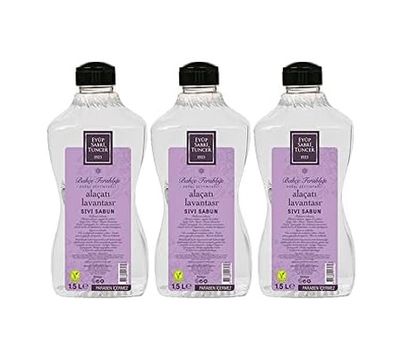 Diğer 128848604 Düvenci Toptan Alaçatı Lavantası Sıvı Sabun 1500 Ml X 3 Adet