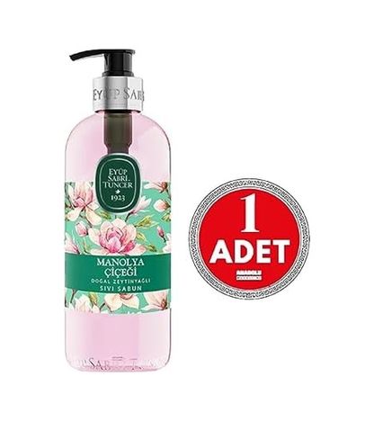 Diğer 128848617 Doğal Zeytinyağlı Sıvı Sabun Manolya Çiçeği 500 Ml 08321558