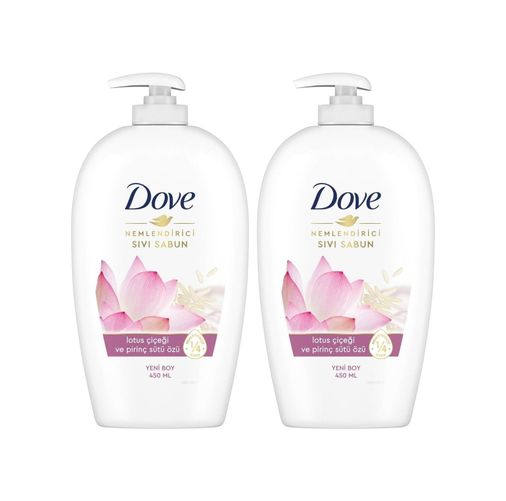 Diğer 128848697 Dove Çiçeği Ve Pirinç Sütü Sıvı Sabun 450 Ml 2Li Paket