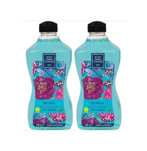 Diğer 128848698 Zeytinyağlı Sıvı Sabun Okyanus 1500 Ml X 2