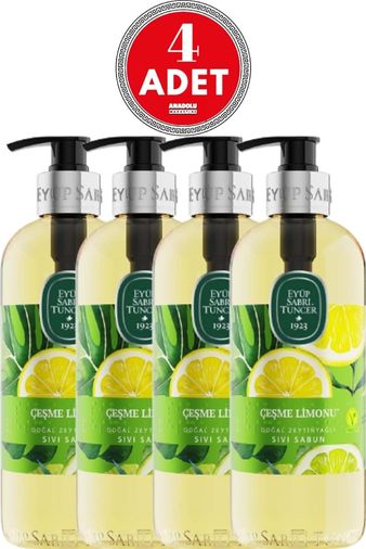 Diğer 128848753 Çeşme Limonu Sıvı Sabun 500 Ml X 4 Adet