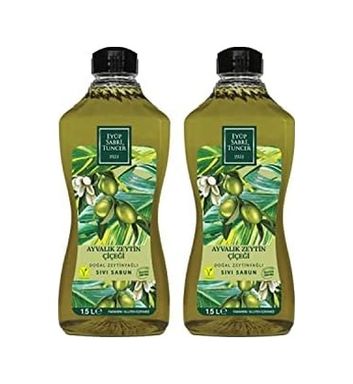 Diğer 128848816 Ayvalık Zeytin Çiçeği 1,5 Lt Sıvı Sabun Doğal Zeytinyağlı X 2 Adet